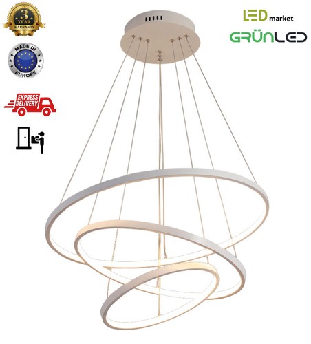 Plafoniera led 165w lampadario - plafoniera,