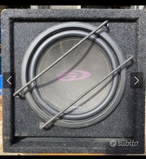 impianto stereo auto Hertz/Alpine, sub woofer, amplificatore e cavi con fusibili