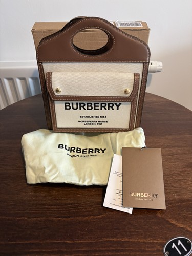 Autentica burberry pocket tote - burberry,