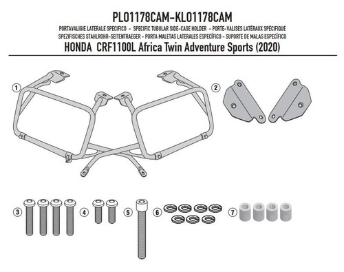 Givi plo1178cam portavaligie - plo1178cam,