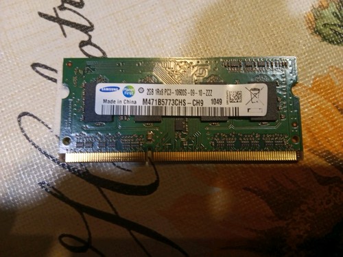 Memoria ram samsung 2gb ddr3 - memoria,