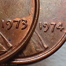 One Cent 1973 - BB