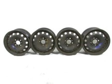 SET 4 CERCHI IN FERRO DA 14 POLLICI 4 FORI CITROEN C3 1.4 50KW 5P D 5M (2005) RI