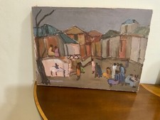 UNFRAMED SIGNED HAITIAN LISTED