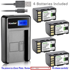 Kastar Battery LCD Charger for