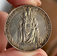 VATICANO 10 LIRE 1936 PIO XI