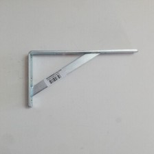 Reggimensola staffa zincata da 35cm con saetta di rinforzo