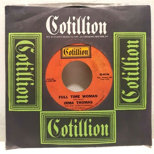 Rpm soul funk irma thomas - 45,