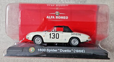 ALFA ROMEO SPORT COLLECTION 1600 SPIDER "DUETTO" (1966) MODELLINO ORIGINALE (V2)