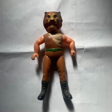 Rara maschera tigre uomo leone