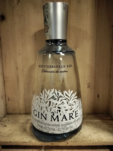 Bottiglia gin mare vuota - gin,