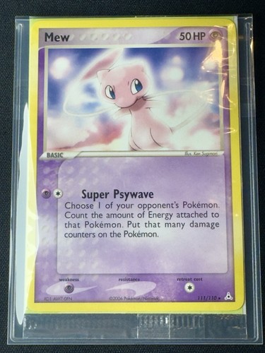 Pokemon mew promo - non, holo