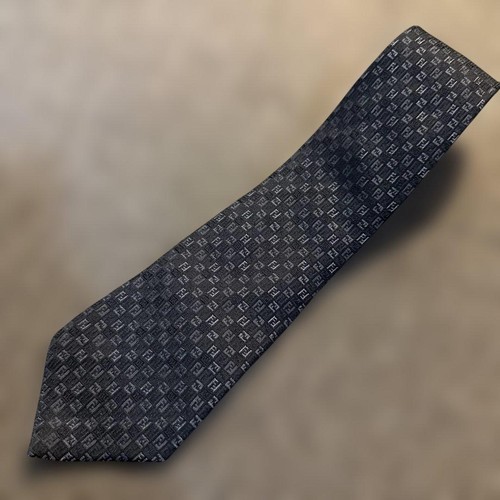 Fendi cravatta uomo nera - fendi,