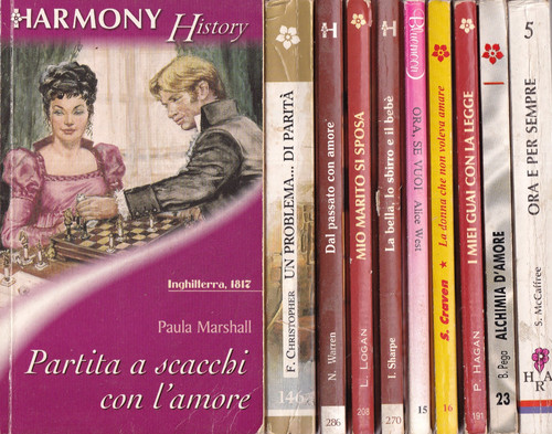 Fs1 lotto romanzi harmony - fs1, 10