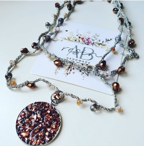 Collana all uncinetto con - all',
