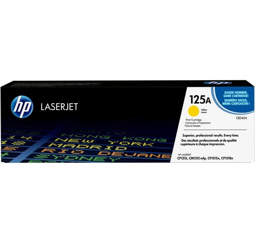 Toner originale cb542a 125a - hp,