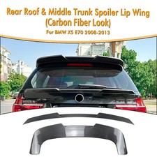 2x Rear Trunk Spoiler Roof +