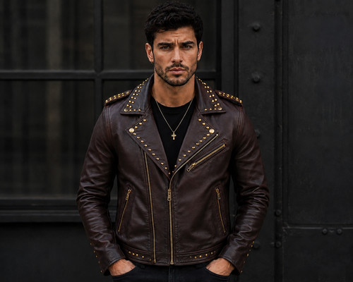 Giacca motociclista uomo in - motociclista,