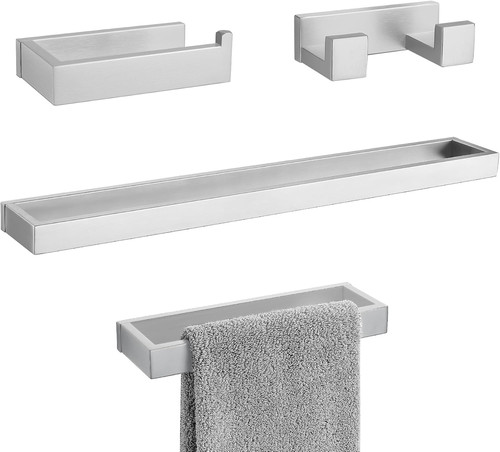 Nichel spazzolato set - nichel,
