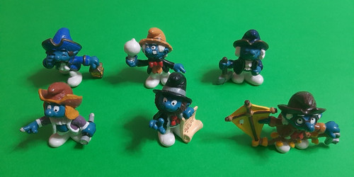 Puffi storici set schleich - storici,