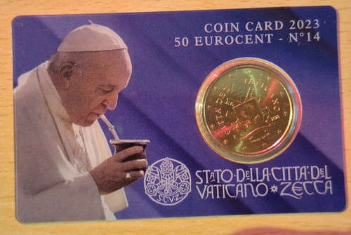 2023 vaticano moneta 50 - vaticano,