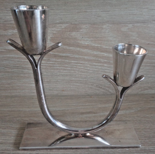 Candelabri canadesi argento - candelabri,