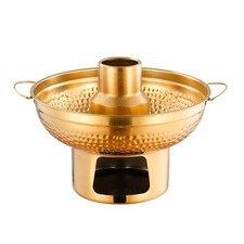  Piccole Pentole Dessert Mini Fornello Caldo Gelatiera Acciaio Inox