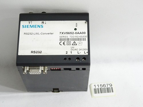 Siemens 7xv5652 0aa00 rs232 - 7xv5652-0aa00,