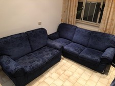 Coppia di Divani, 2 posti e 3 posti, come nuovi e completamente sfoderabili 