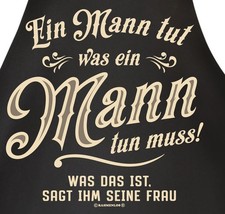 Uomo Grembiule per Griglia da