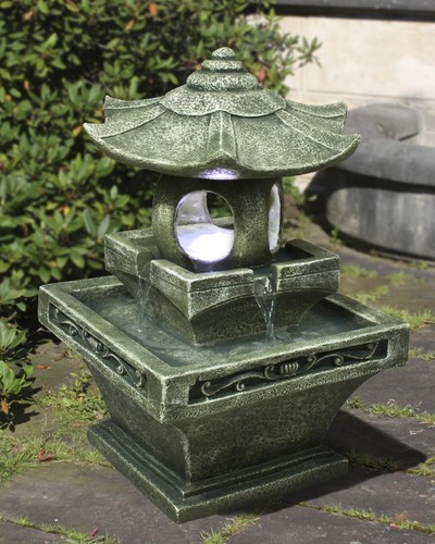 Statua lanterna fontana - statua,