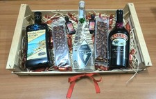 Cesto Natalizio in legno