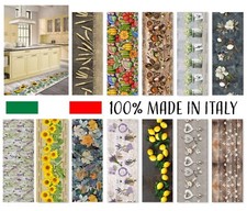 Tappeto corsia cucina antiscivolo passatoia antimacchia stampa digitale mod.EASY