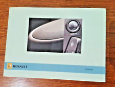 Libretto libro manuale renault radiosat brochure utente service book radio 2006