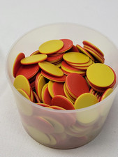 2002 Lego Clear Round Plastic