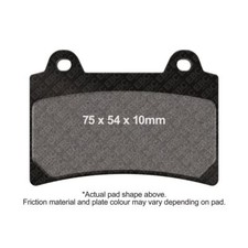 Pastiglie freno moto EBC DMX