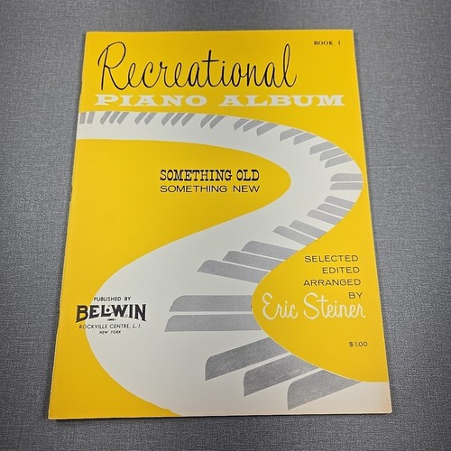 Album pianoforte ricreativo - album,