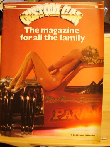 Vintage car auto magazine - vintage,