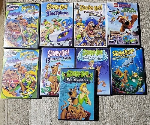 Lot scooby doo dvd - lot, dvd's