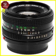Canon FD 50mm. f1,8 Obiettivo usato per reflex manual focus FD e FL