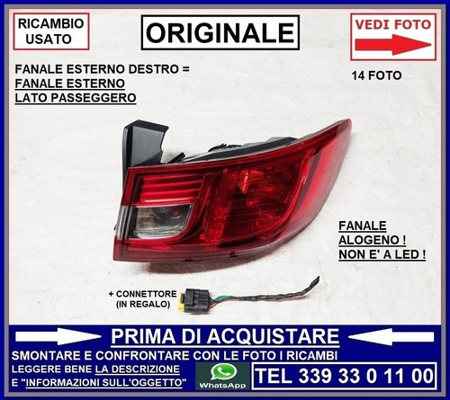 Faro fanale posteriore destro - fanale,