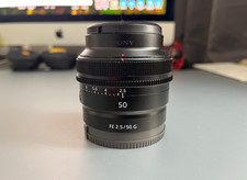 Obiettivo Sony FE 50mm f2.5 G