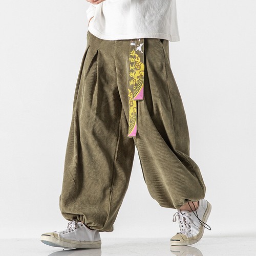 Pantaloni baggy corduroy - pantaloni,