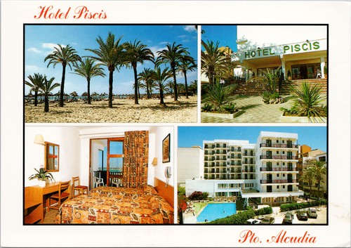 Cartolina multivista hotel - multivista,