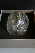 VASO IN VETRO DELFINI LALIQUE