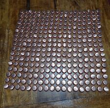 lotto 300 tappi a vite metallici acqua minerale frizzante San Bernardo usati