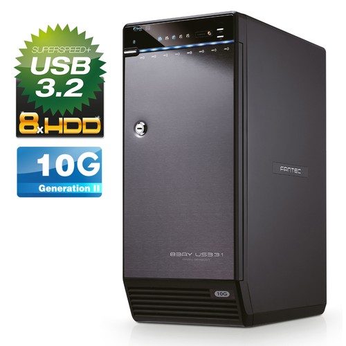 Fantec x8u31 nero hdd - nero,