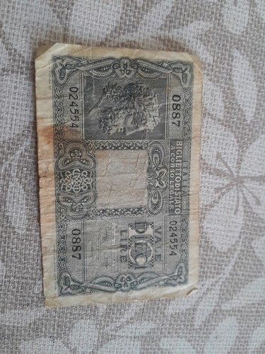 Dieci lire - dieci,