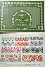 RICAMO DMC - PUNTO DI MARCA III - punto croce
