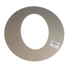 Rosone placca ellittica inox